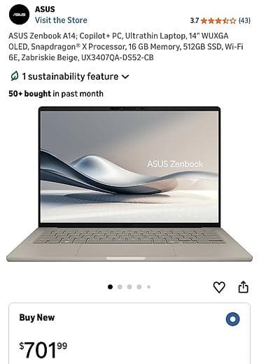 монитор для ноутбука: Ноутбук ASUS Для лёгких задач, ОЗУ, RAM: 16 ГБ, ASUS ZenBook — 1