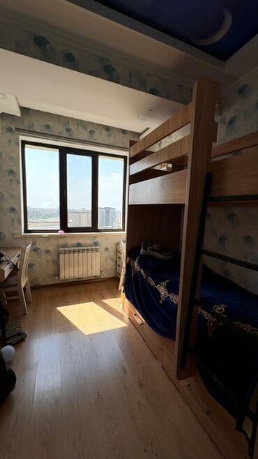 квартира в районе ошского рынка: 3 бөлмө, 58 кв. м, Элитка, 14 кабат — 3