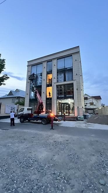 Уборка территории, Мойка фасада