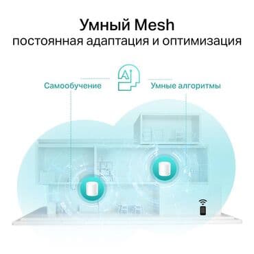вифи: TP-LINK Deco X60(2-pack) меш сиcтема WiFi6 для больших домов, квартир — 7