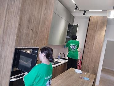 Клининг кызматтары: Бөлмөлөрдү тазалоо, | Оңдоо иштеринен кийин тазалоо, | Батирлер — 2