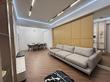 Квартиры: 2 комнаты, 70 м², Асанбай мкр Элитка, 8 этаж, Евроремонт — 5