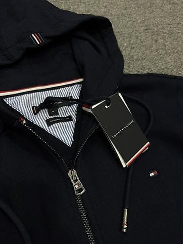 tech fleece: Мужской спортивный костюм, S, M, L, Tommy Hilfiger, Новый, цвет - Синий, Самовывоз — 2