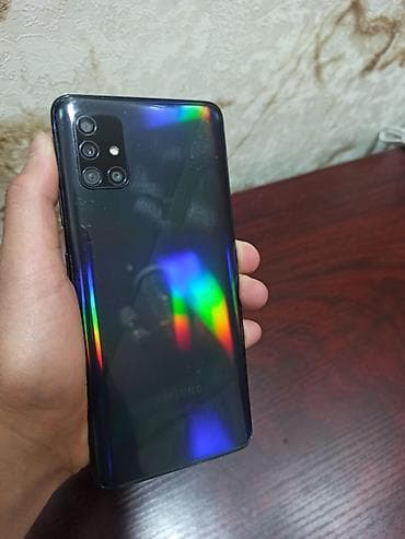 samsung а11: Samsung Galaxy A51, Б/у, 64 ГБ, цвет - Черный — 1