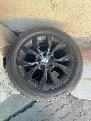 Колеса в сборе 225 / 50 / R 17, Всесезонная, Б/у, Комплект, Внедорожные (АТ/МТ), Литые, отверстий - 5
