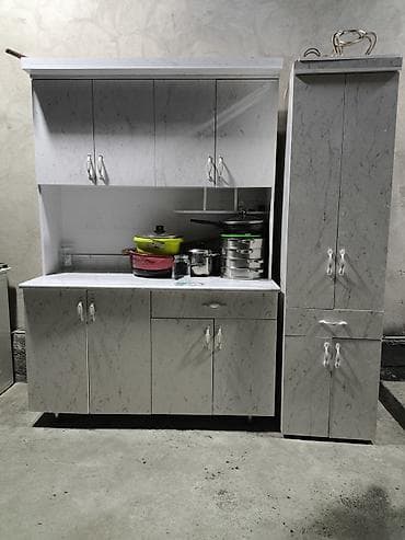 стол для учения: Кухонный гарнитур, цвет - Серый — 4