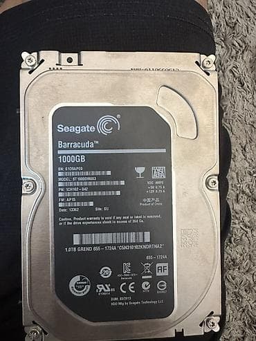 жесткий диск seagate 7200: Накопитель для ПК, Б/у, Seagate, HDD, 1 ТБ, Для ПК — 1