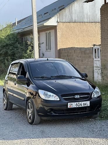 авто элек: Hyundai Getz: 2008 г., 1.4 л, Кол менен иштөөчү, Бензин, Хетчбек — 1