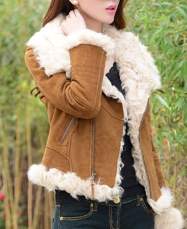 пуховой комбинезон для новорожденных: Дубленка натуральная, изготовленная из высококачественной овчины — 3