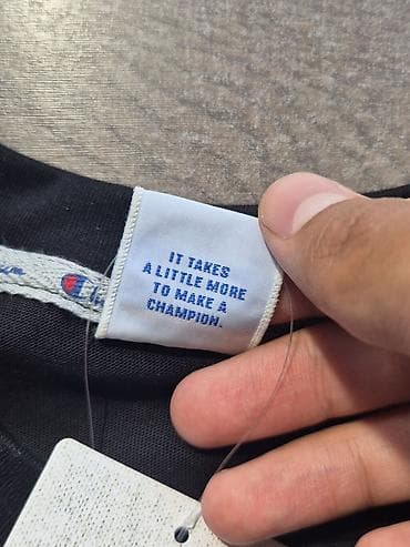 футболки блэк стар: Мужская футболка, L, Champion, Новый, цвет - Черный, Самовывоз, Платная доставка — 5