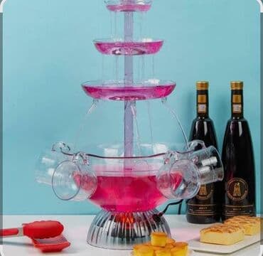 холодные фонтаны: Электрический фонтан для напитков идеально подходит для вечеринок и — 1