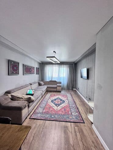 3 комнатная квартира джал: 3 комнаты, 75 м², Элитка, 11 этаж, Евроремонт — 1