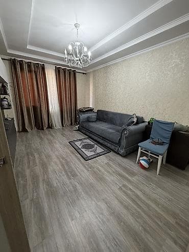 Квартиры: 3 комнаты, 87 м², Джал мкр (в т.ч. Верхний, Нижний, Средний) 107 серия, 9 этаж, Свежий ремонт — 1