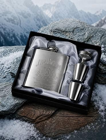 🔥 Стиль, который берут с собой 🎁 Подарочный набор с фляжкой —