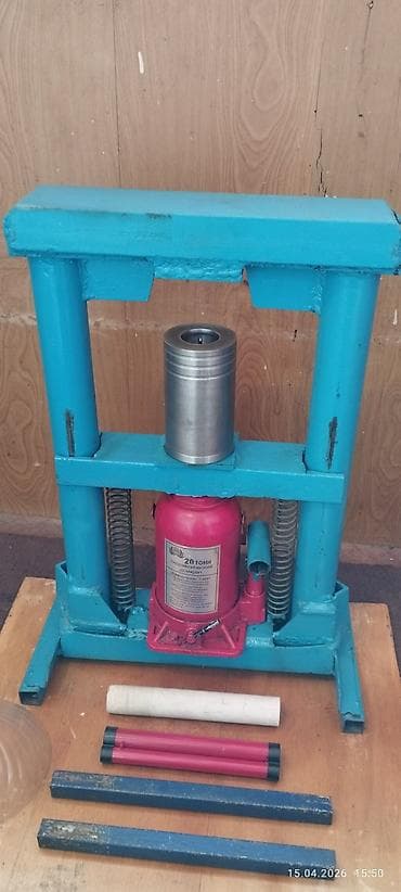 Личные вещи: Пресс станок для изготовления технопланктона 20 тонн с пресс — 6