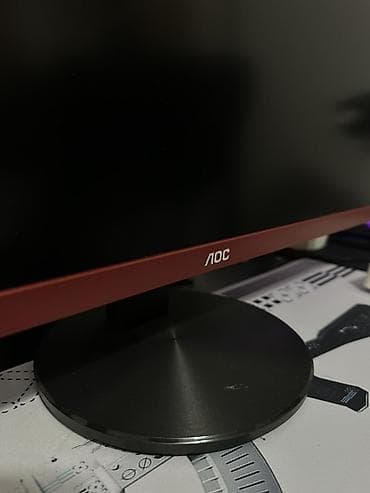 nintendo switch oled: Монитор, AOC, Б/у, LCD, 26" - 27" — 2