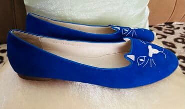 срочно в связи с переездом: Продаю красивые и очень удобные кожаные(замша) балетки. Размер — 3