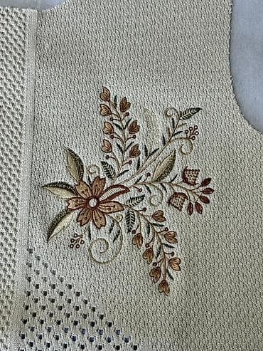 штаны s: Вышивка на одежде и текстиле под заказ. - Разработка и нанесение — 7