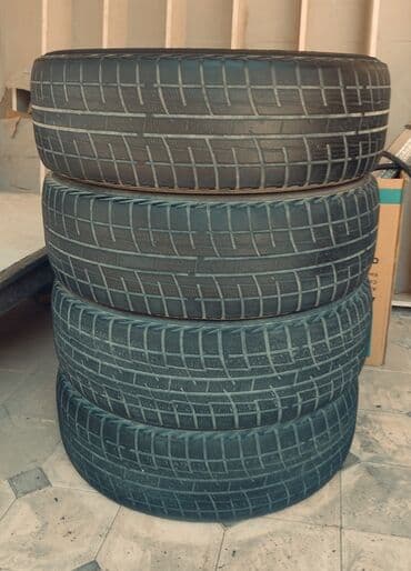 шина юто: Шины 205 / 65 / R 16, Зима, Б/у, Комплект, Внедорожные (АТ/МТ), Япония, Yokohama — 1