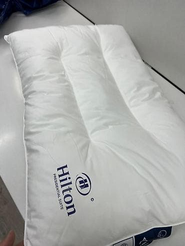 Текстиль: Ортопедическая подушка HILTON (защита шеи) Размер: 48х74 Наполнитель — 5