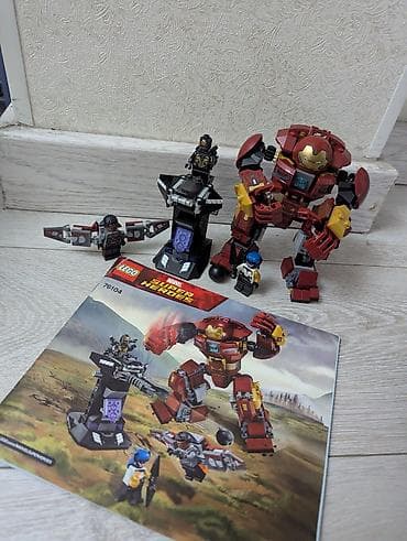 Лего Hulkbuster 76104 🤖 Фигурки: все в комплекте ✅ Детали