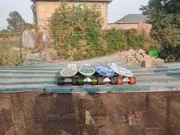 кроссовки ролики: Пенниборды (мини-скейтборды) в ассортименте. Характеристики: - Дека — 1