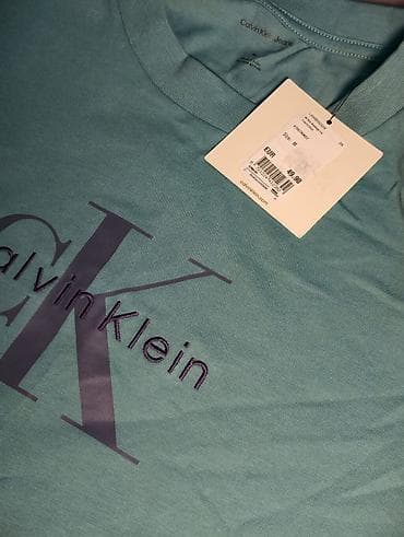 мятный: Мужская футболка, M, Calvin Klein, Новый, Бесплатная доставка — 1