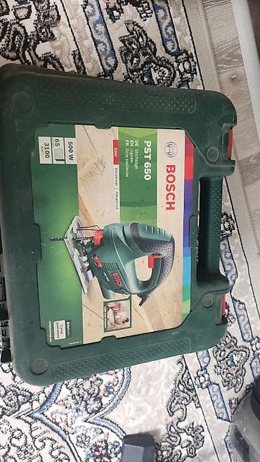 лазер продаю: Лобзик Bosch PST 650 в кейсе - Мощность 500 Вт - Частота ходов: до — 2