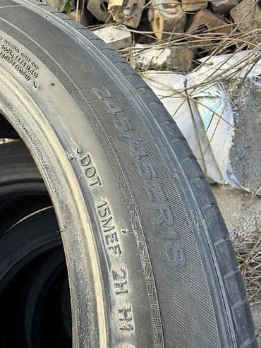 шины hankook: Шины 245 / 45 / R 18, Лето, Б/у, Комплект, Легковые, Корея, Hankook — 1