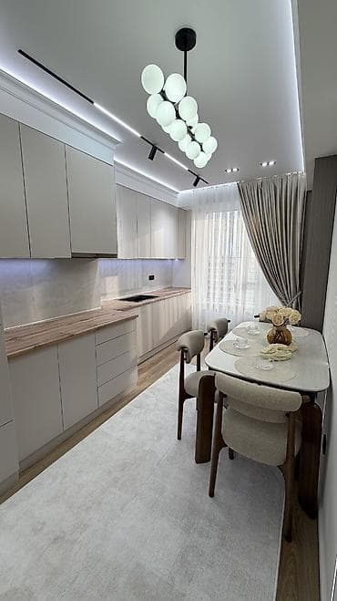 72: 3 комнаты, 72 м², Кок-Жар мкр Элитка, 10 этаж, Евроремонт — 8