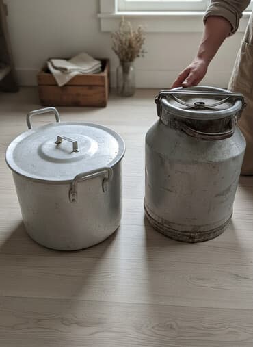 подсветка для книг: Алюминиевая кастрюля с двумя ручками, предназначенная для — 1