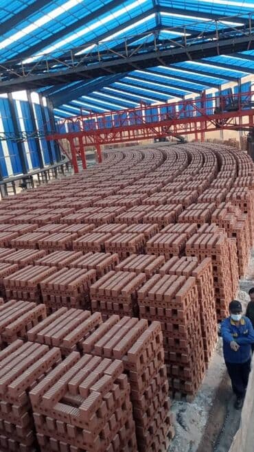 глинянная посуда: Пустотелый, дырчатый, Жженый кирпич, Полублок, 250×120×90 — 3