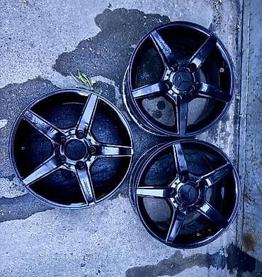 cd 70: Литые Диски R 15 Mercedes-Benz, отверстий - 5, Б/у — 5