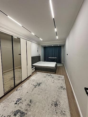 11 микрорайон: 2 комнаты, 62 м², Джал мкр (в т.ч. Верхний, Нижний, Средний) Элитка, 11 этаж, Дизайнерский ремонт — 1