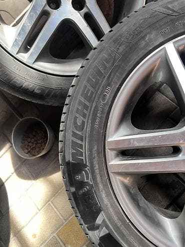 mishelin: Колеса в сборе 215 / 60 / R 17, Лето, Комплект, Легковые, Литые, отверстий - 5 — 2
