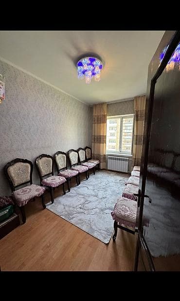 106: 3 комнаты, 74 м², Средний Джал 106 серия, 4 этаж, Евроремонт — 2