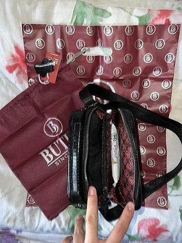 Жеке буюмдар: Классикалык сумка, Butun, Материалы: Нукура булгаары, Сыдырмалуу, Эркектердики — 3