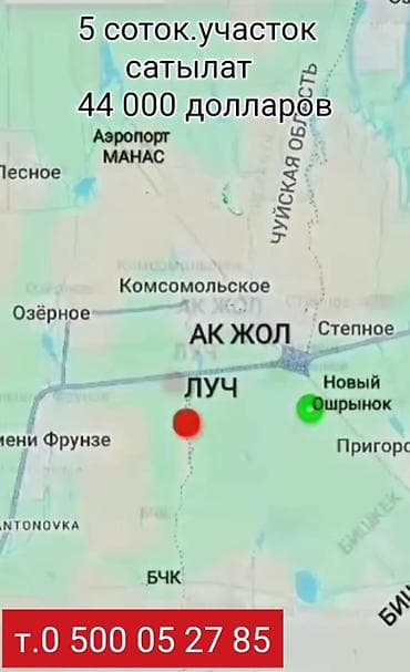 петропавловка кыргызстан: 5 соток, Для строительства, Красная книга — 1