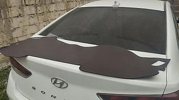 sonata 2014: Накидка на панель Hyundai, цвет - Красный, Б/у — 1