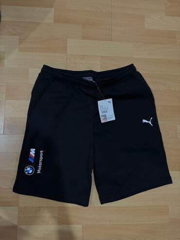 Мужские шорты, M, Puma, Новый, цвет - Черный, Самовывоз