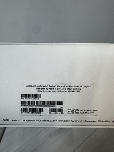 Детские смарт-часы: Продаю!!! Apple Watch Series 7 45mm Graphite Stainless Steel — 2