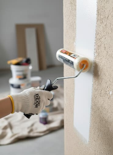 пуфик бархатный со стразами: Валик малярный DECOR для эмалей и шероховатых поверхностей — 1