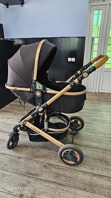 коляска для: Детская коляска LUXMOM (универсальная 2-в-1) - Тип: шасси с — 1