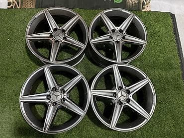 w205: Диски R 18 Mercedes-Benz, Комплект, отверстий - 5, Б/у — 4