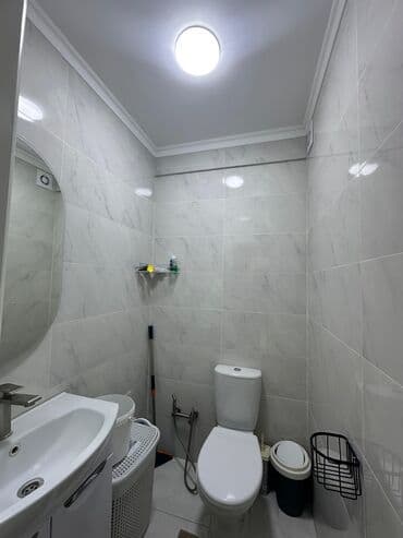 бишкек пол дома: 3 бөлмө, 80 кв. м, Элитка, 9 кабат, Евроремонт — 6