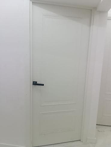 moda home collection: Межкомнатная дверь, Б/у, Глухие, Одностворчатая, Деревянная, цвет - Белый — 1