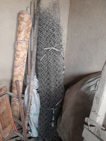 рабицу: Сетка-рабица в рулоне - Материал: металлическая проволока — 2