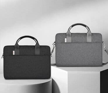 сумки для ноутбуков golla: Сумка Wiwu Minimalist Laptop Bag 15.6д Арт.2140 Классическая сумка — 1