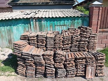 скупка черепицы: Керамическая черепица, классическая волновая форма. Материал — — 3