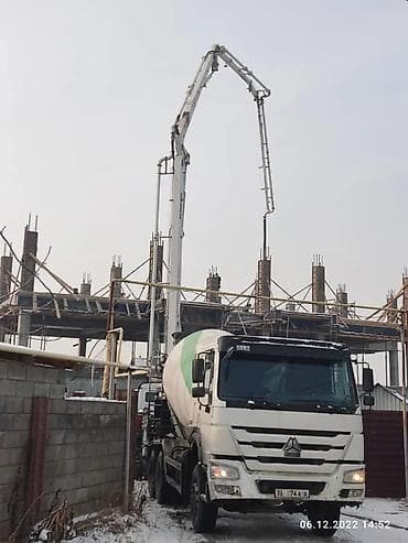 Бетон с завода + автобетононасос - Поставка товарного бетона с